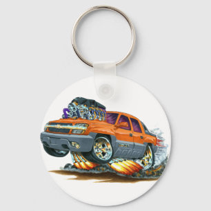 Avalanche Orange Truck Key Ring