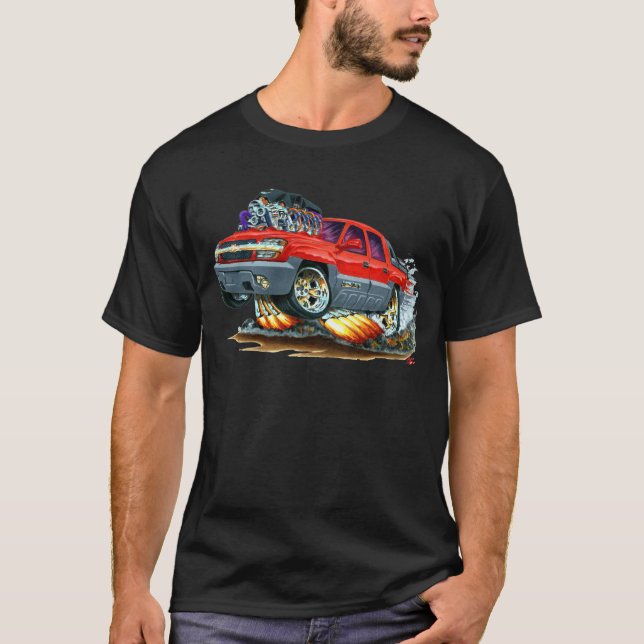 Avalanche Red Truck T-Shirt (Front)