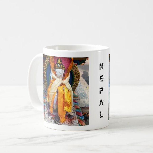 Avalokiteshvara - Padmapani - Quanyin /female form Coffee Mug (Front Left)