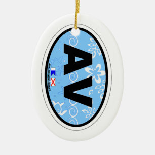 Avalon. Ceramic Tree Decoration