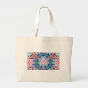 AVALON Lady Of The Lake,Magic Reflections of Water Large Tote Bag