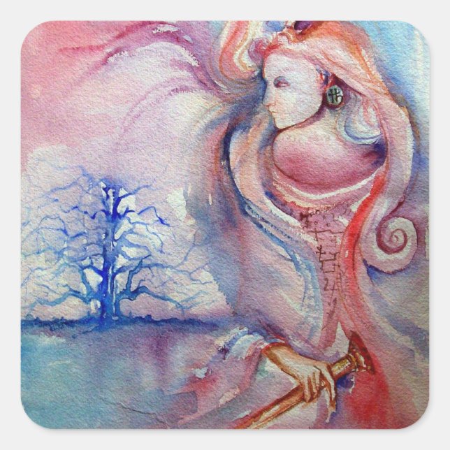 AVALON / Magic and Mystery Square Sticker (Front)