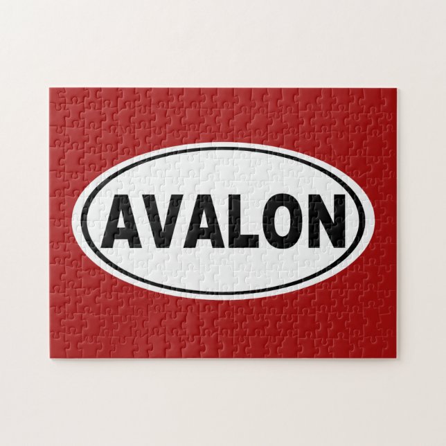 Avalon New Jersey Jigsaw Puzzle (Horizontal)