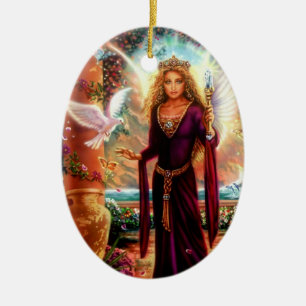 Avalon Ornament by Lisa Iris