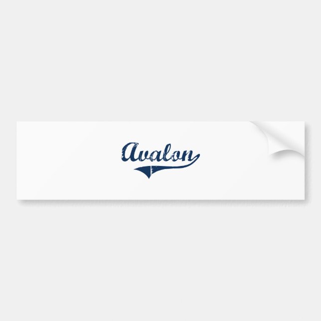 Avalon Pennsylvania Classic Design Bumper Sticker (Front)