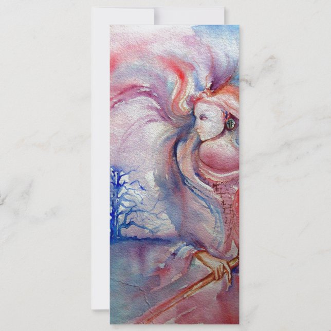 AVALON psychedelic pink purple metallic ice Invitation (Front)