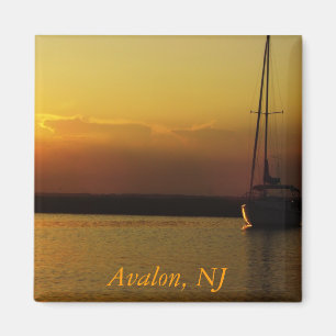 Avalon Sunset Magnet