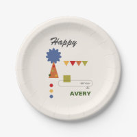 Avant Garde Neutral Primary Birthday