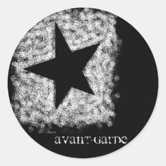 Avant-Garde (round) Sticker