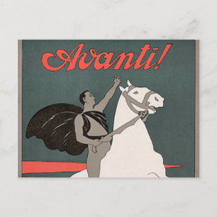 Avanti Postcard