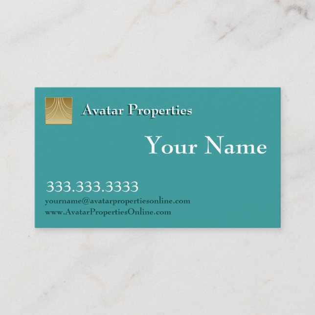 Avatar Business Card (Front)