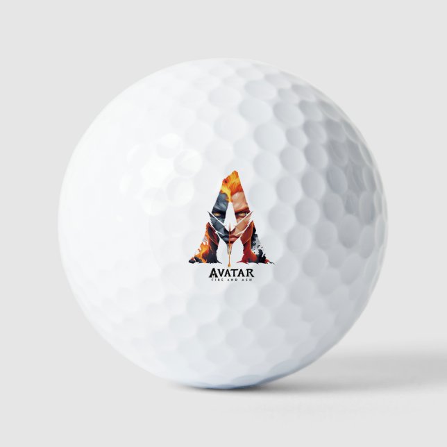 Avatar: Fire and Ash Golf Balls (Front)