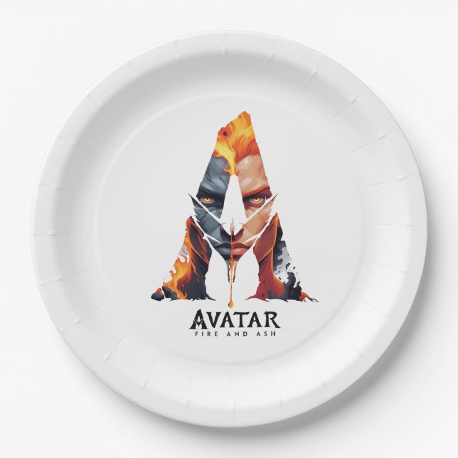 Avatar: Fire and Ash Paper Plate (Front)