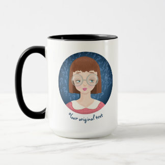 Avatar geek girl  mug