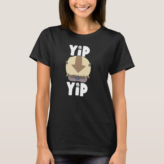 Avatar The Last Airbender - Appa Sky Bison Yip Yip T-Shirt (Front)