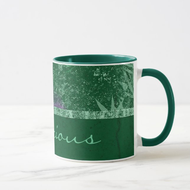 Avatar Toxic Green "Delicious" Ceramic Mug (Right)
