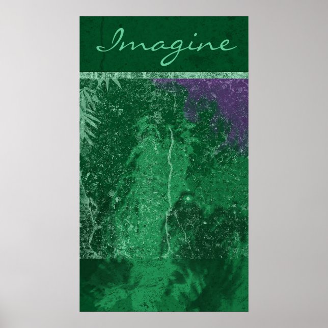 Avatar Toxic Green "Imagine" Poster (Front)
