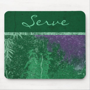 Avatar Toxic Green "Serve" Mouse Pad