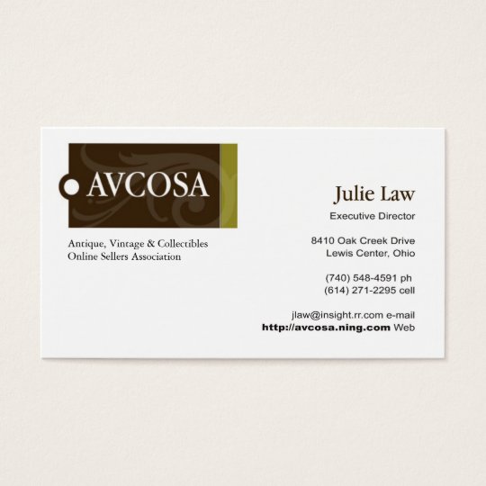 AVCOSA Business Card