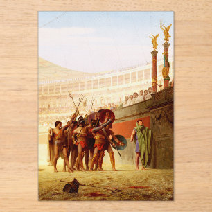 Ave Caesar by Jean-Leon Gerome Acrylic Invitations