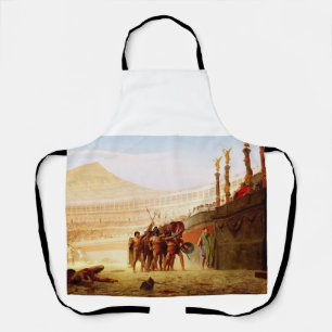 Ave Caesar by Jean-Leon Gerome Apron