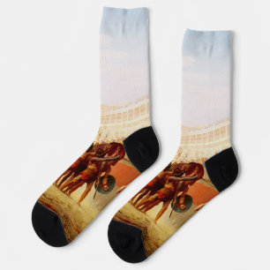 Ave Caesar by Jean-Leon Gerome Socks