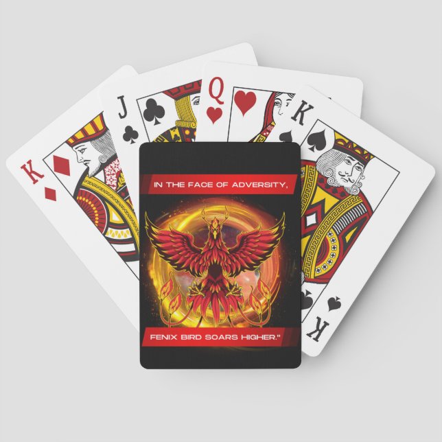 AVE FENIX PLAYING CARDS (Back)