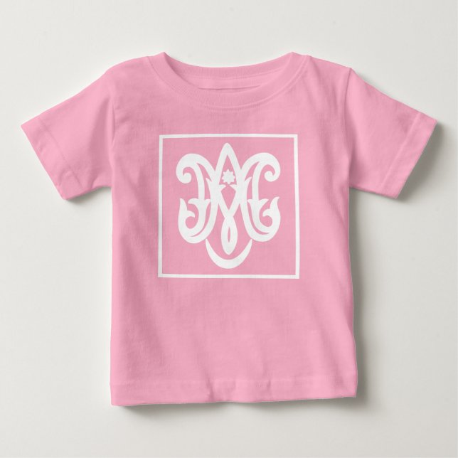 Ave Maria Baby T-Shirt (Front)