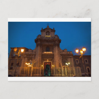 Ave Maria Church in Catania Postcard