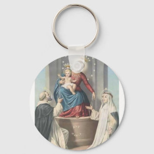 Ave Maria Keychain