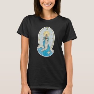 Ave Maris Stella Lady Blessed Mother Mary Latin Ca T-Shirt