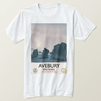 Avebury, Wiltshire Stone circle vintage travel. T-Shirt