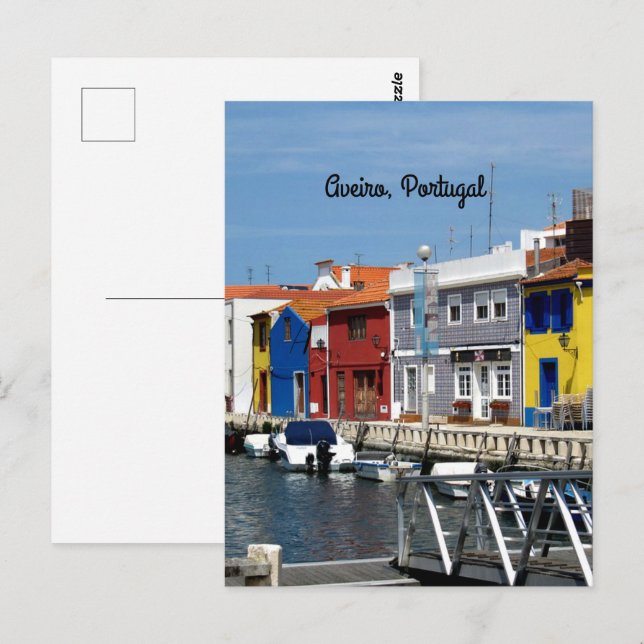 Aveiro, Portugal Postcard (Front/Back)