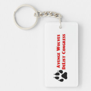 Avenge Wolves Delist Congress Vote Them Out Key Ring