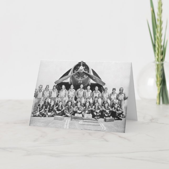 Avenger Aviators during WWII Card (Front)