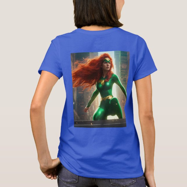 Avenger Woman Power T-Shirt (Back)