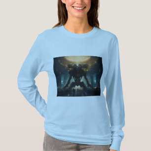 Avengers vs Cyborgs: Clash in the Tech Nexus T-Shirt