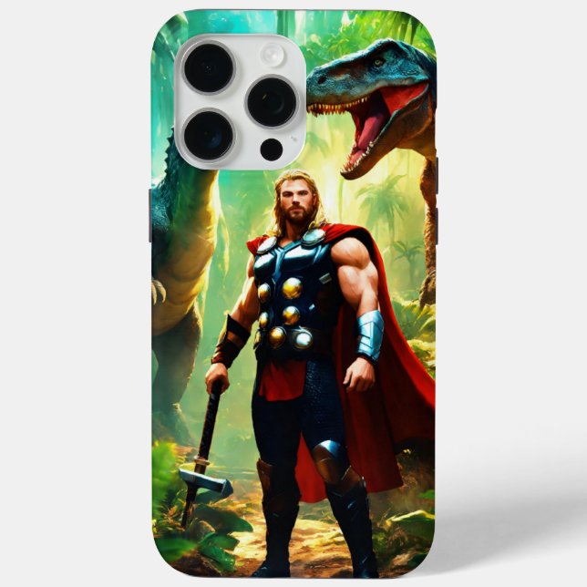 Avengers vs. Dragons: Battle in the Mystical Realm Case-Mate iPhone Case (Back)