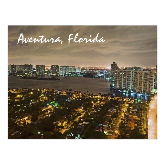 Aventura, Florida, U.S.A. Postcard