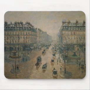 Avenue de L'Opera, Paris, 1898 Mouse Mat
