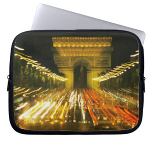 Avenue des Champs-Elysees, Arch of Triumph, Laptop Sleeve