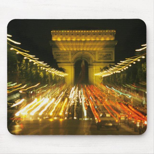 Avenue des Champs-Elysees, Arch of Triumph, Mouse Mat (Front)