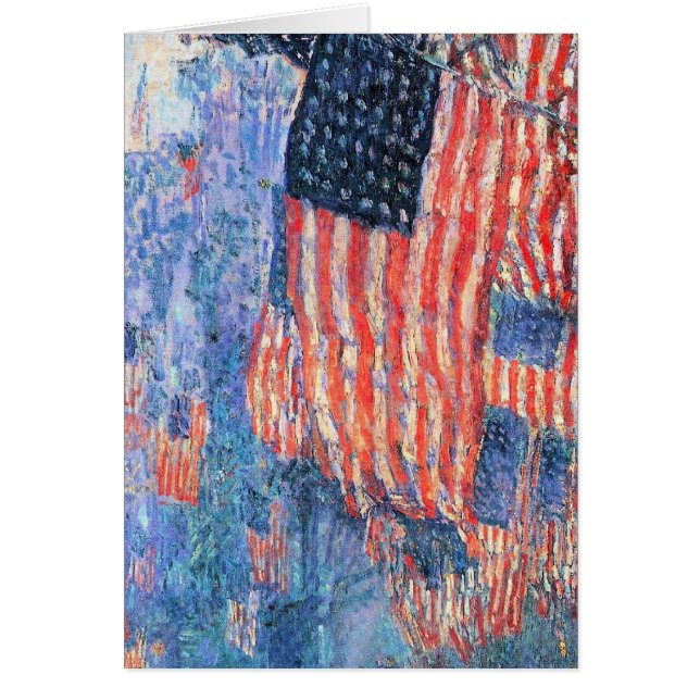 Avenue in the Rain by Frederick Childe Hassam (Front)