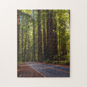 Avenue of Giant Redwood California Jigsaw Puzzle
