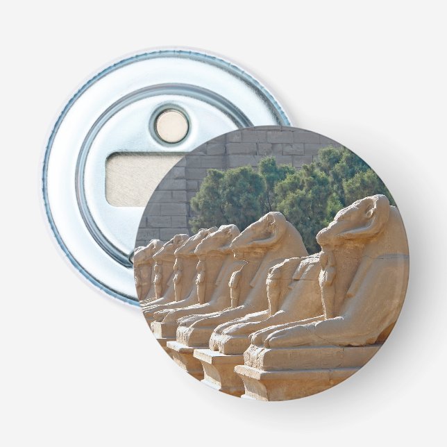 Avenue of Sphinxes in Karnak Temple - Egypt Bottle Opener (Front)