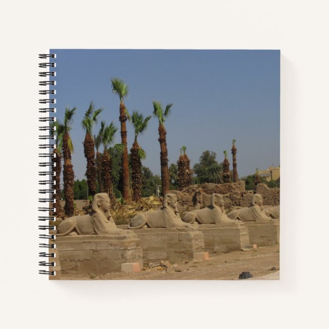 Avenue of Sphinxes Notebook (Front)