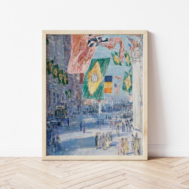 Avenue of the Allies | Childe Hassam Poster (Creator Uploaded)