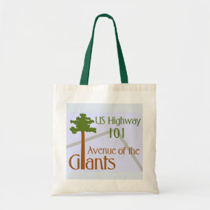 Avenue of the Giants, US Highway 101, California Tote Bag