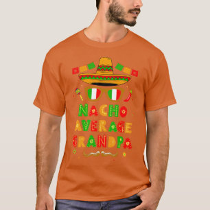 Average Grandpa Mexican Cinco De Mayo T-Shirt
