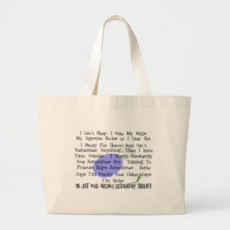 Average Respiratory Student Large Tote Bag
